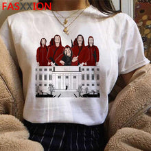 Load image into Gallery viewer, Neue Geld Heist Coole T-shirt Männer La Casa De Papel Harajuku T-shirt Haus von Papier Grafik T-shirt Bella Ciao Hüfte hop Top Tees Männlichen
